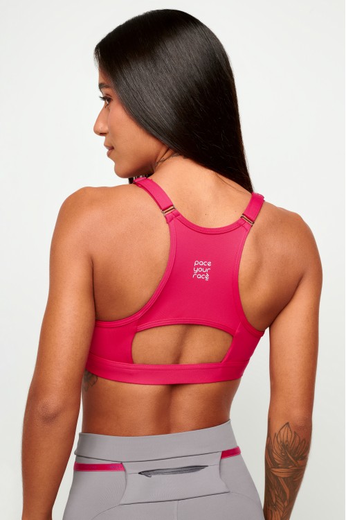 Top com bolso Cereja Split