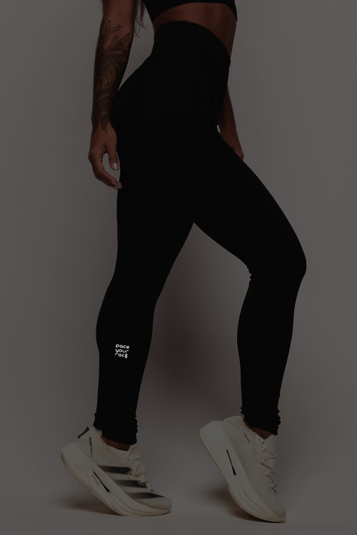 Calça Legging com bolso Preta Draft
