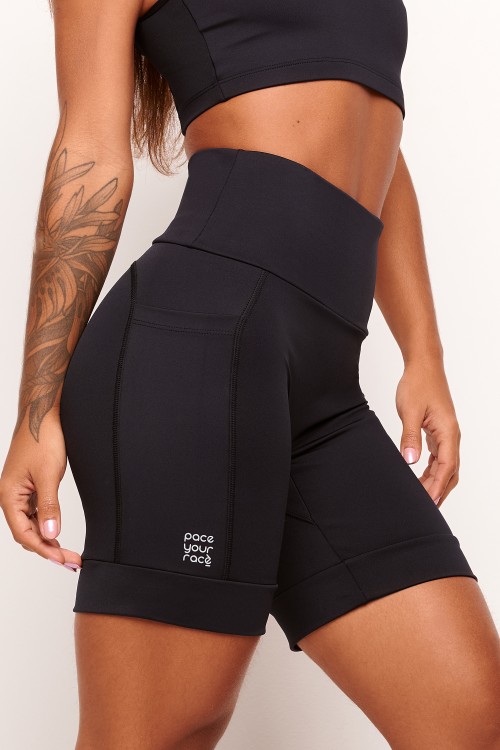 Bermuda com bolso Preta Draft