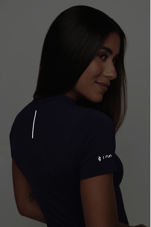 Blusa Azul Marinho Free Run