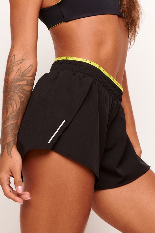 Short com bolso preto recovery