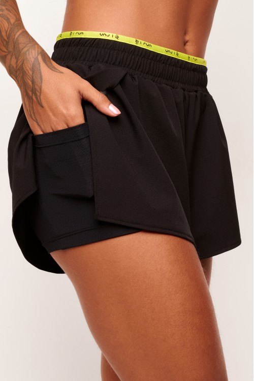 Short com bolso Preto Recovery