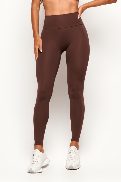 Calça Legging Truffle sem costura frontal