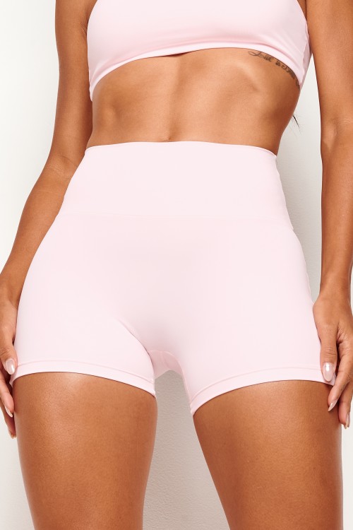 Short Bloom sem costura frontal