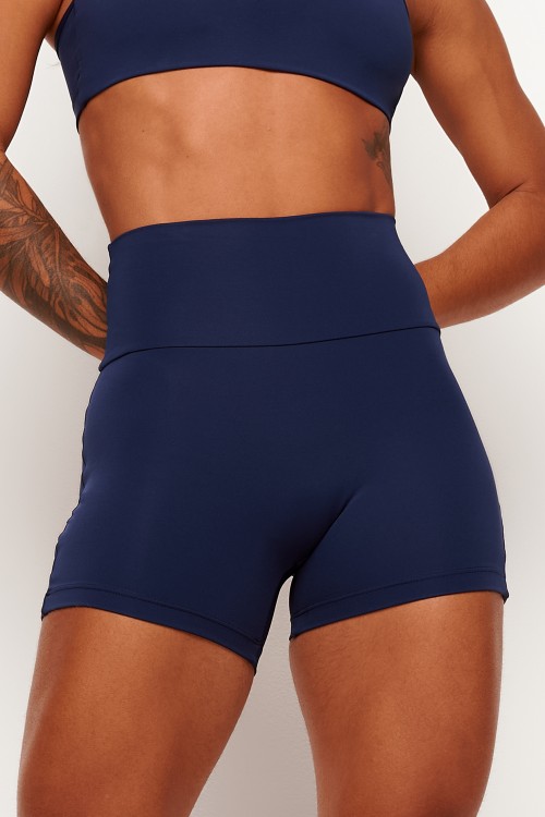 Short Cove sem costura frontal