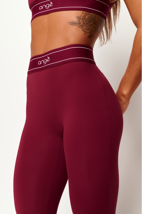 Calça Legging Merlot Flowing