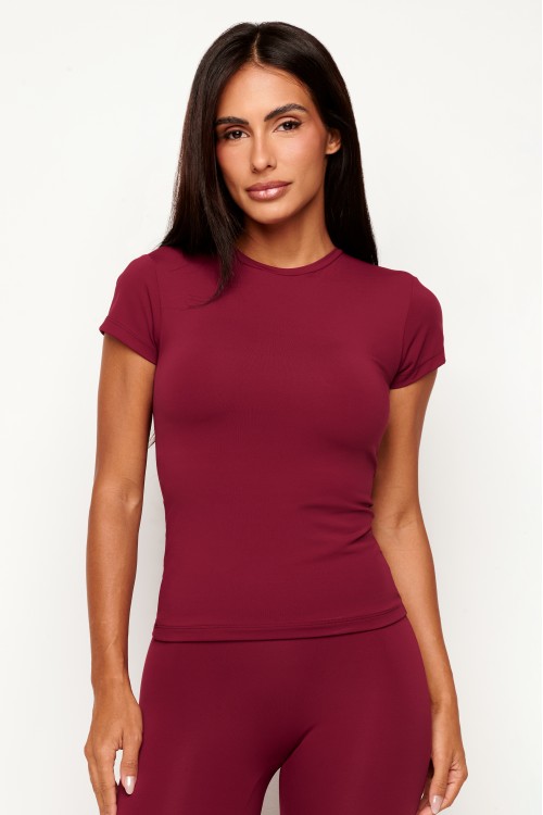 Blusa Merlot Touch