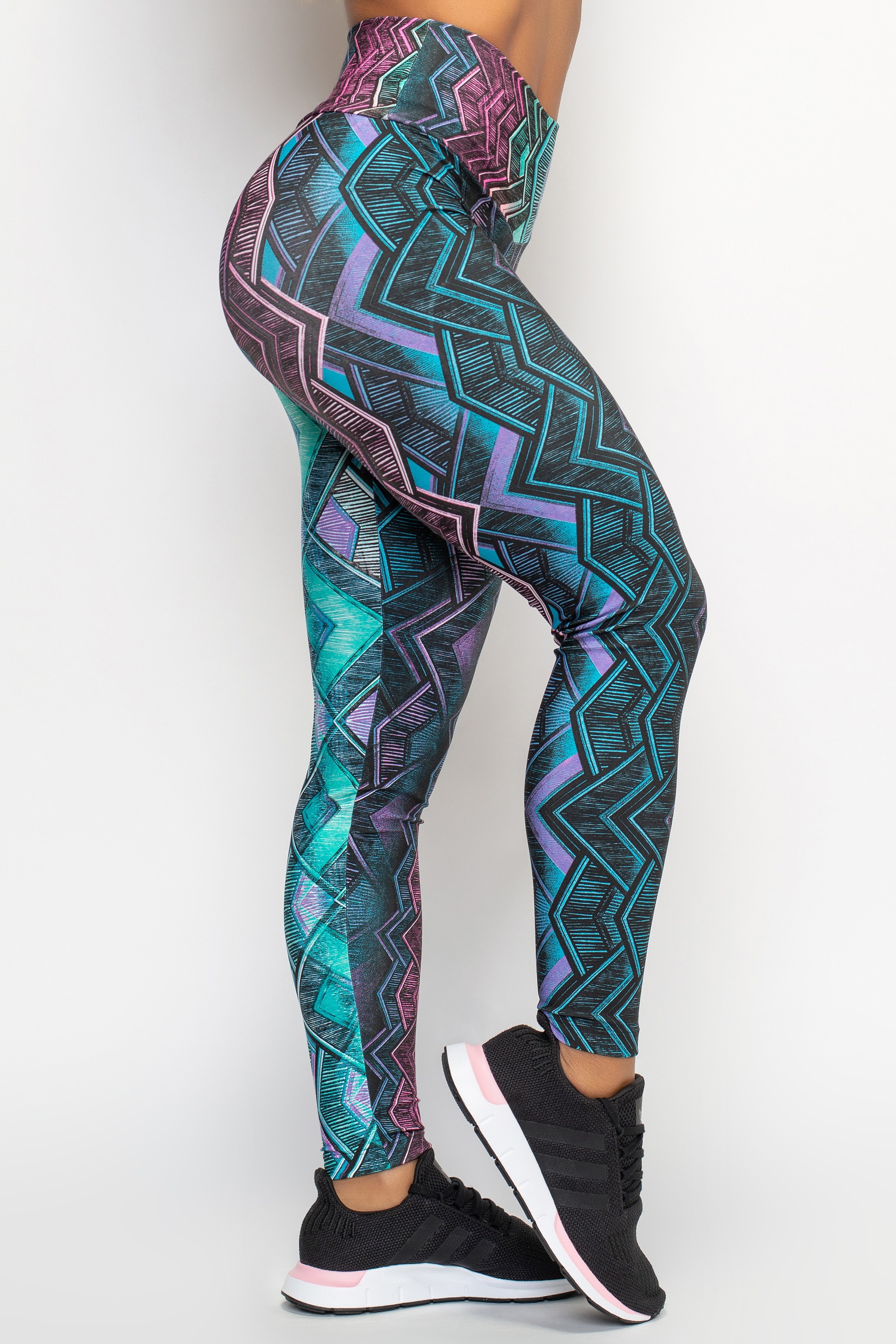 calças legging estampadas