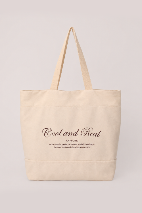 Tote Bag Cool and Real