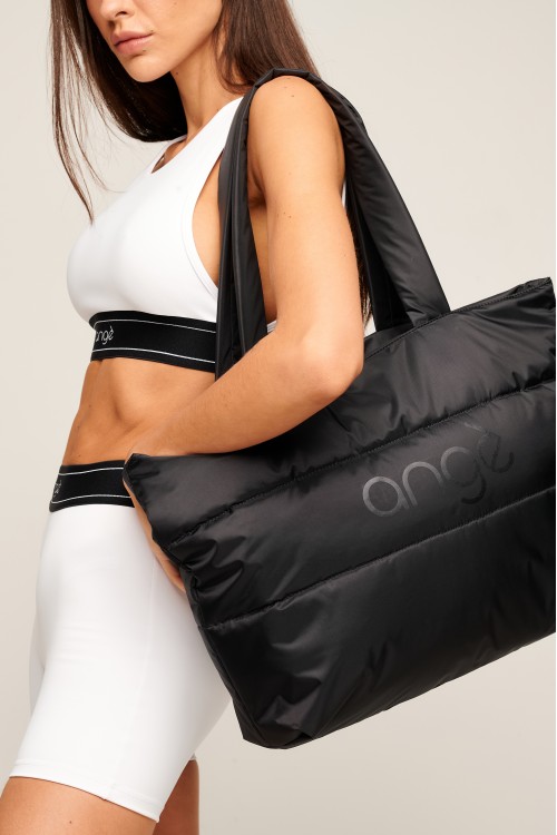 Bolsa Puffer All Black Angê