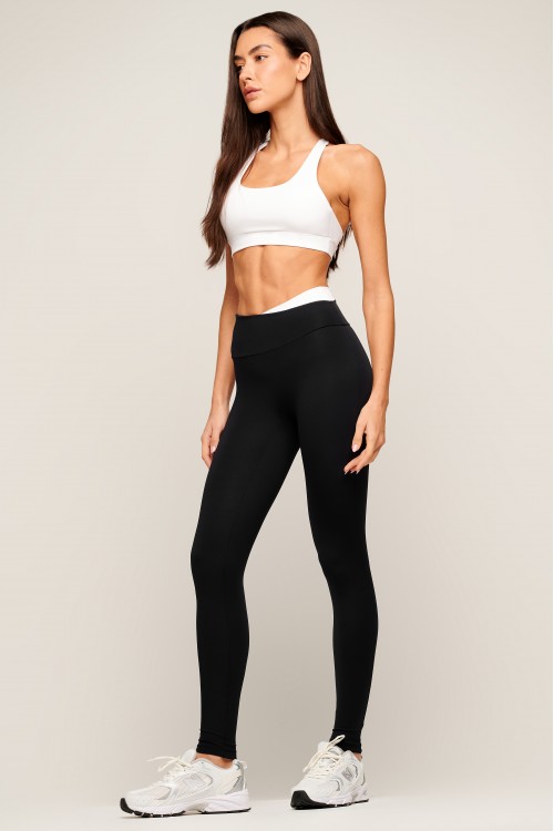 Calça Legging Preta Playoff