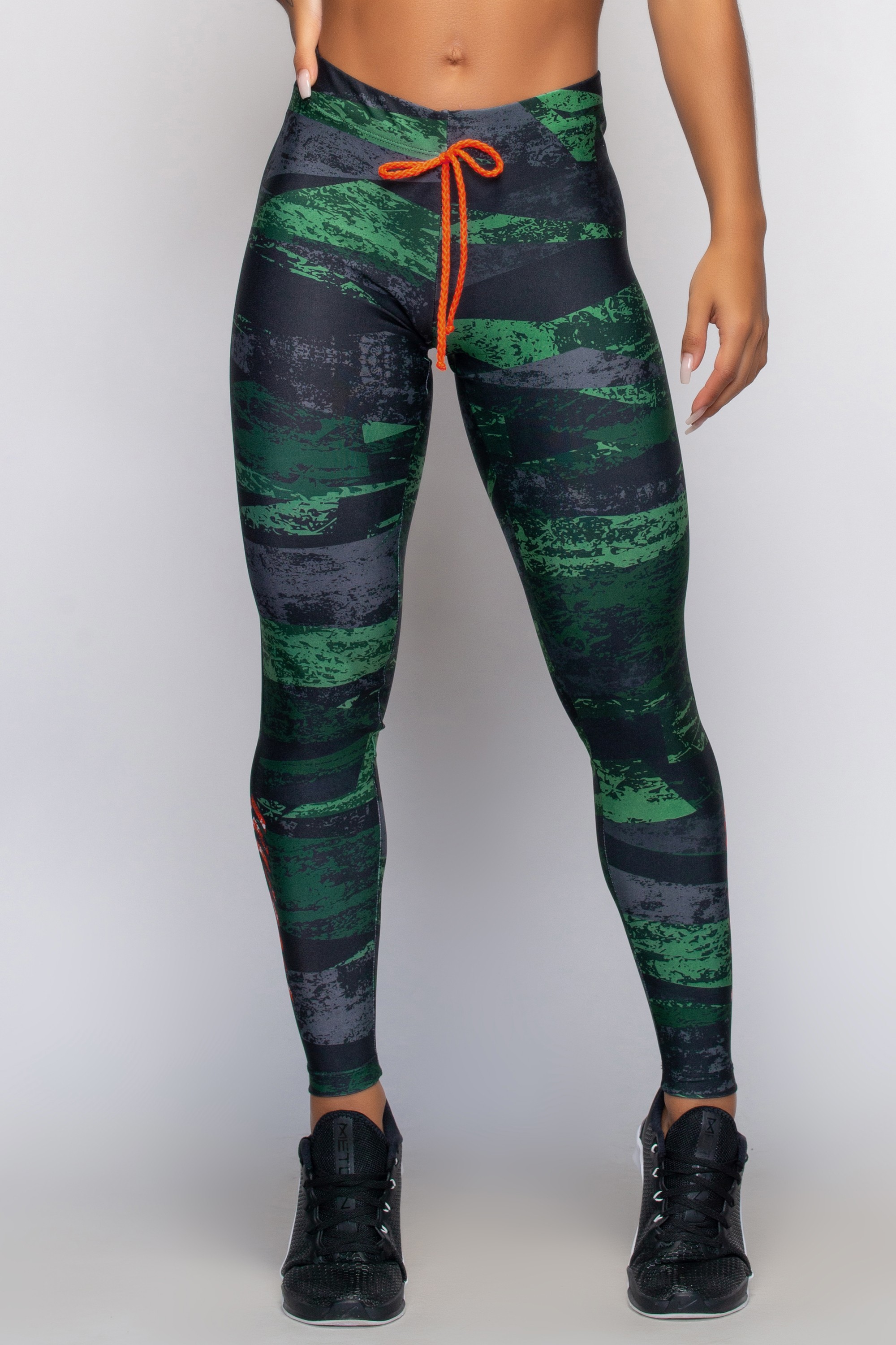 Calça Legging Feminina com Estampa Sublimada Masked