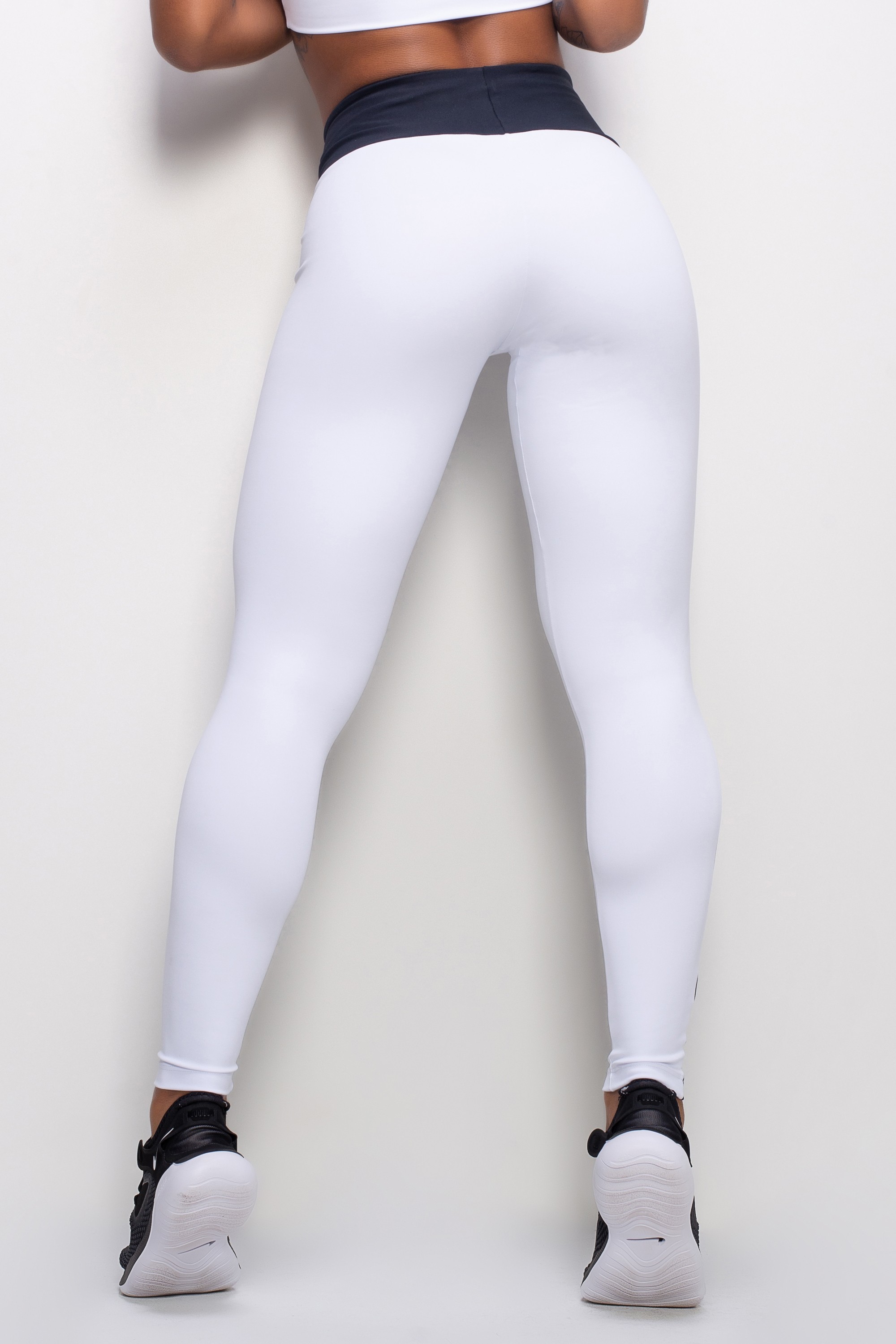 calça legging branca