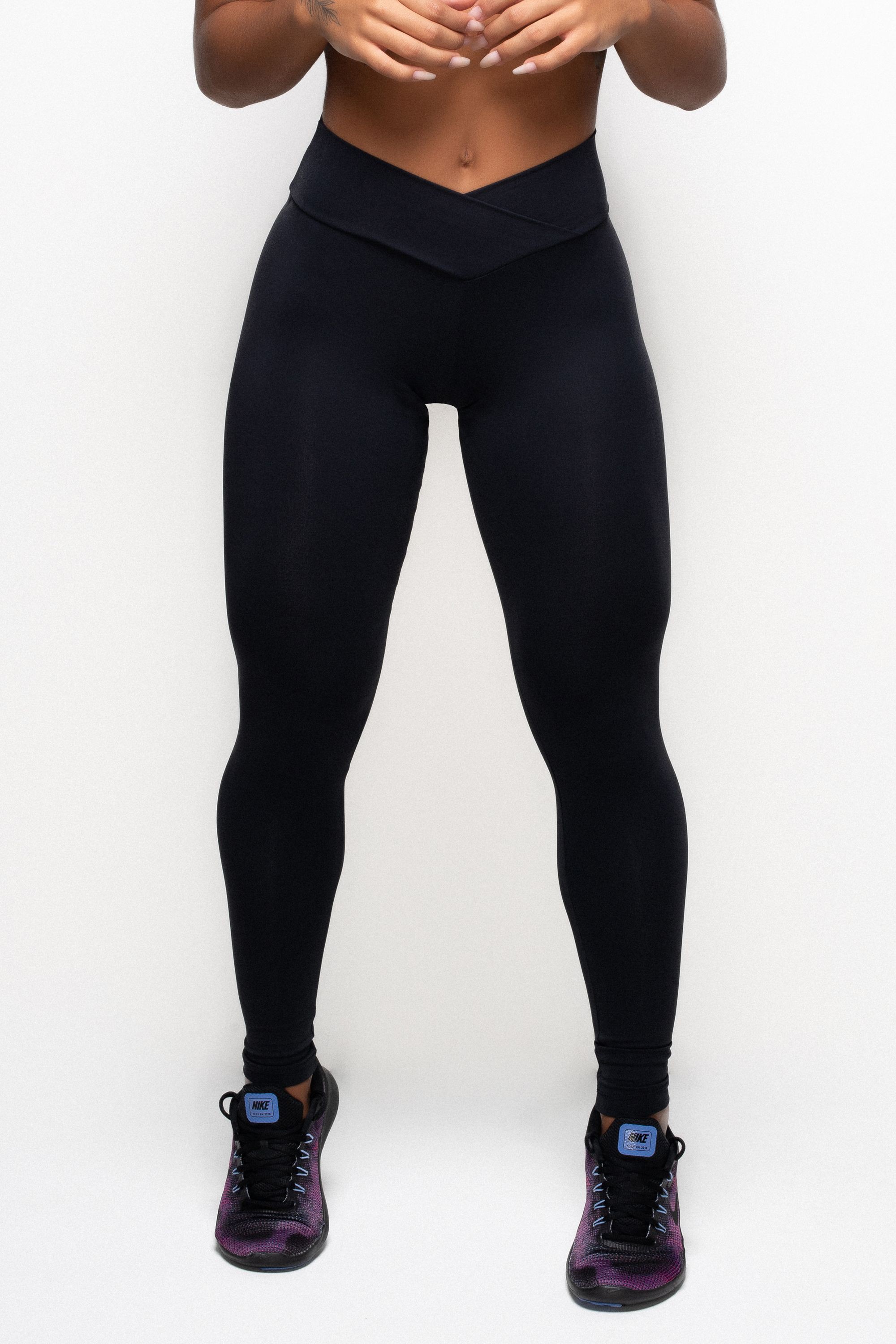 calças legging preta