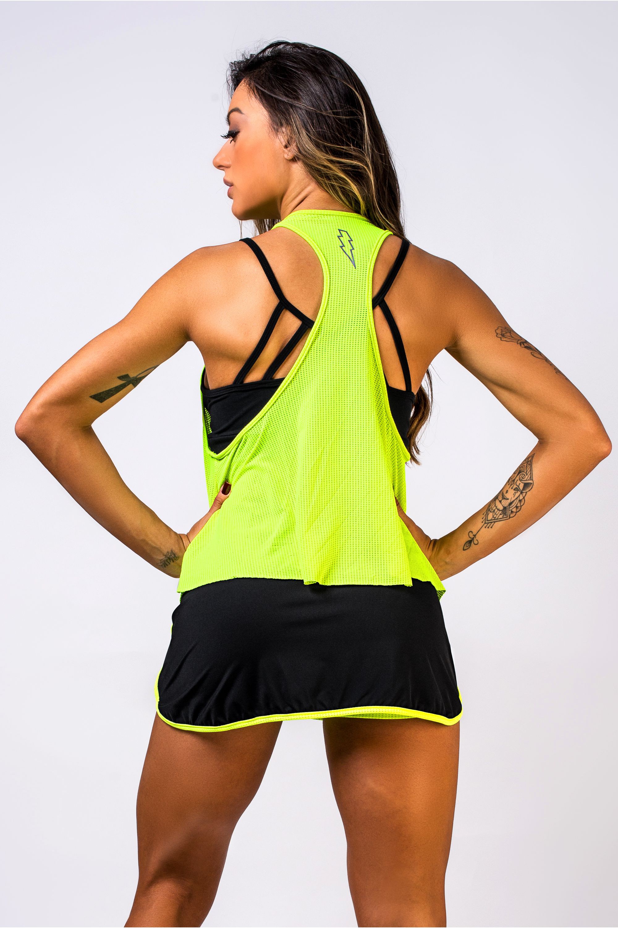 regata fitness feminina atacado