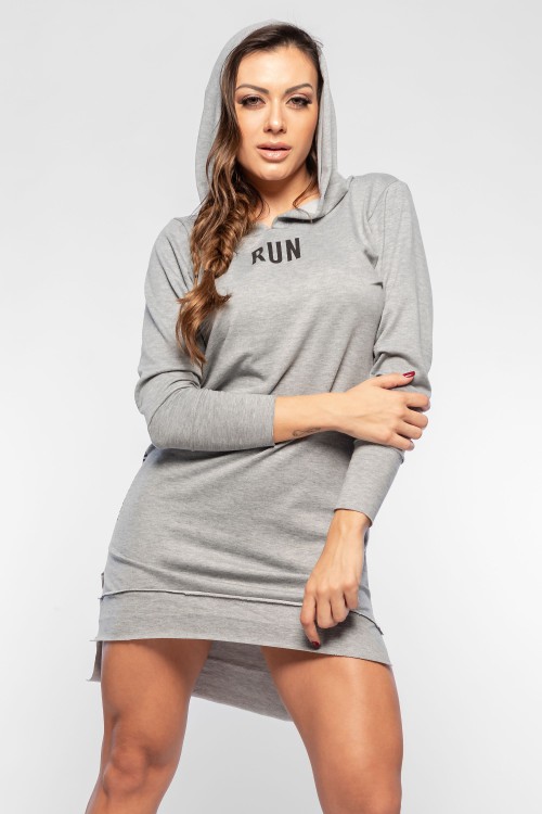 Vestido Feminino de moletinho Run the World