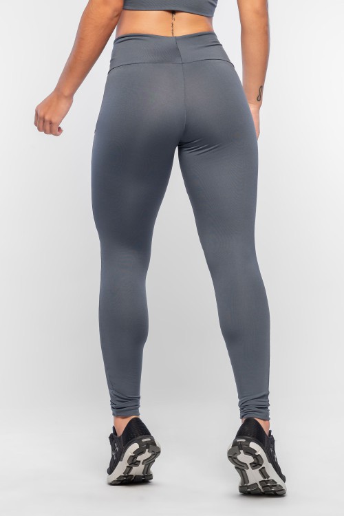 Calça Legging Feminina Cinza Intense
