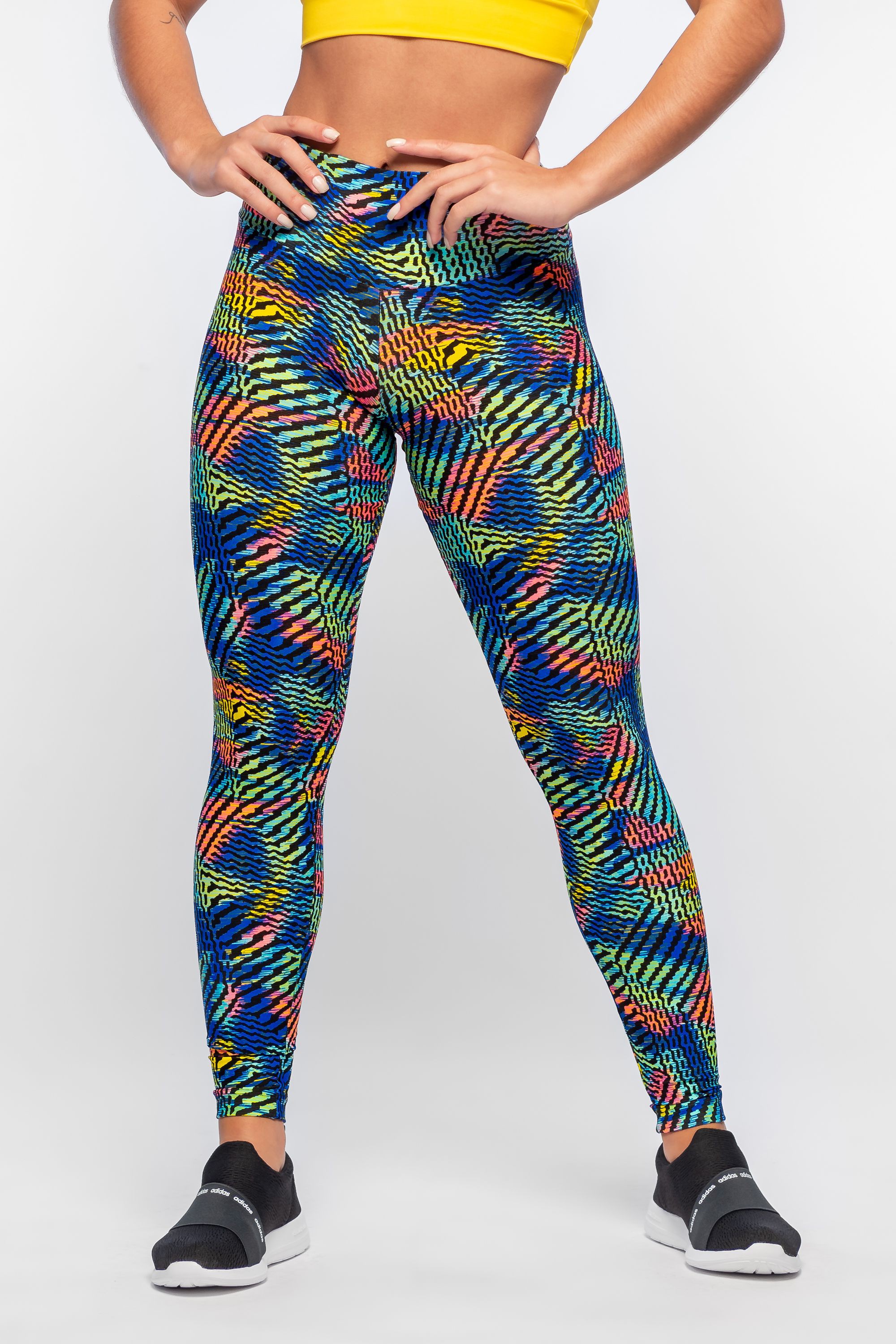 calças legging estampadas