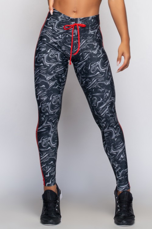 Calça Legging Feminina com Estampa Sublimada Combat