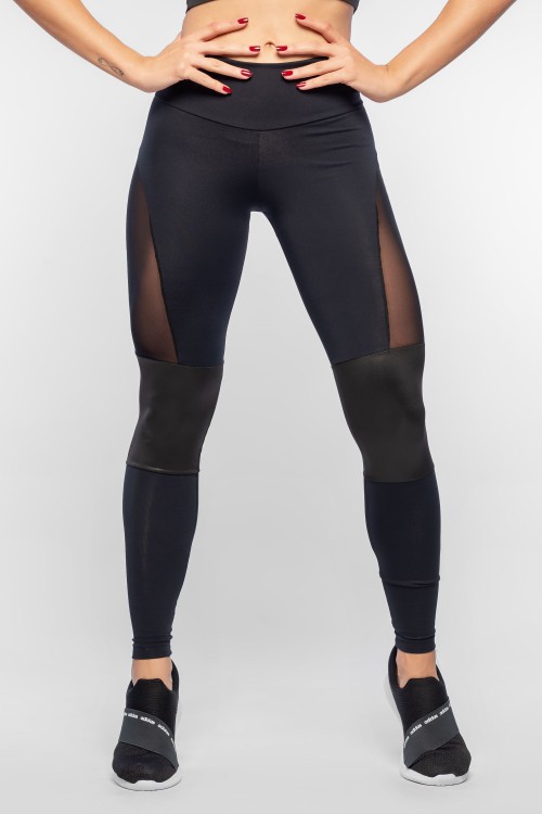 Calça Legging Feminina Preta Lush
