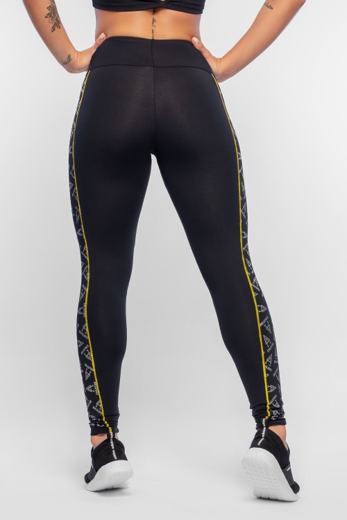 Calça Legging Feminina Preta Fit Evolution