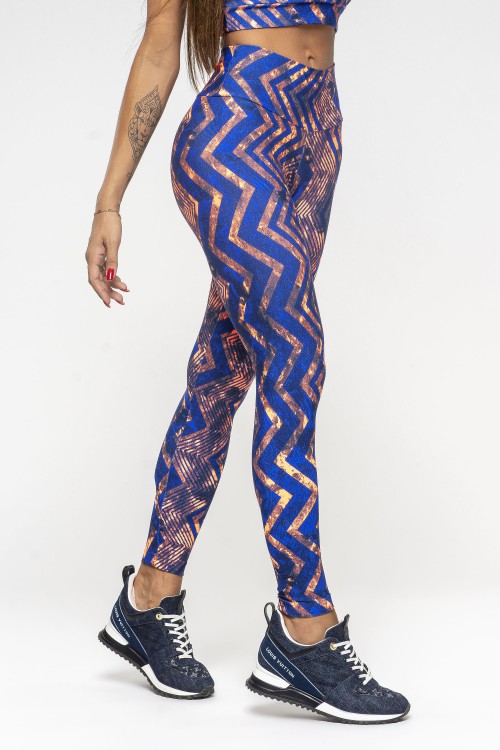 Calça Legging Feminina Estampada Sweat