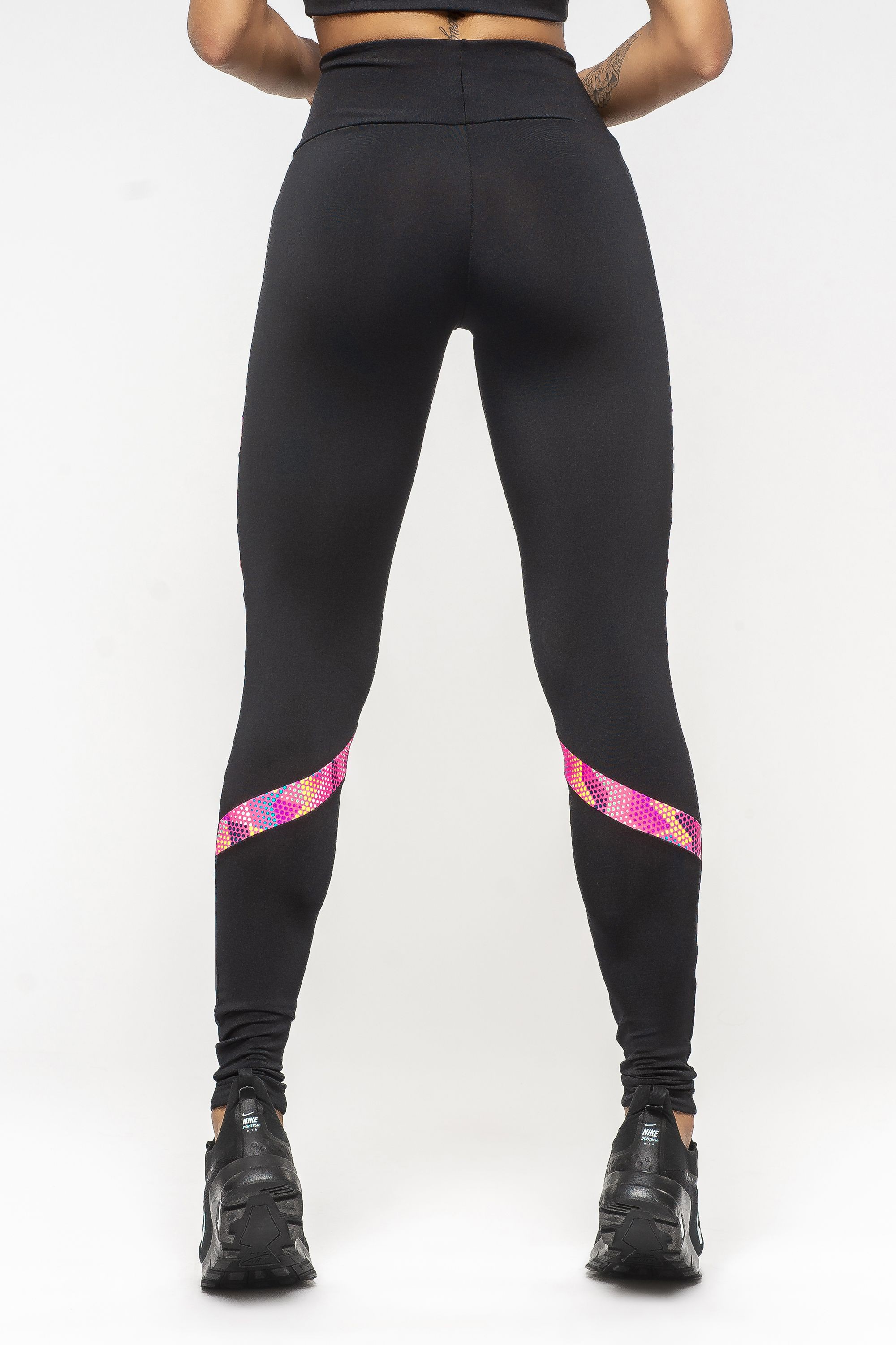 Calça Legging Feminina Wish com recortes