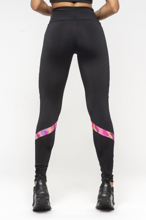 Calça Legging Feminina Wish com recortes