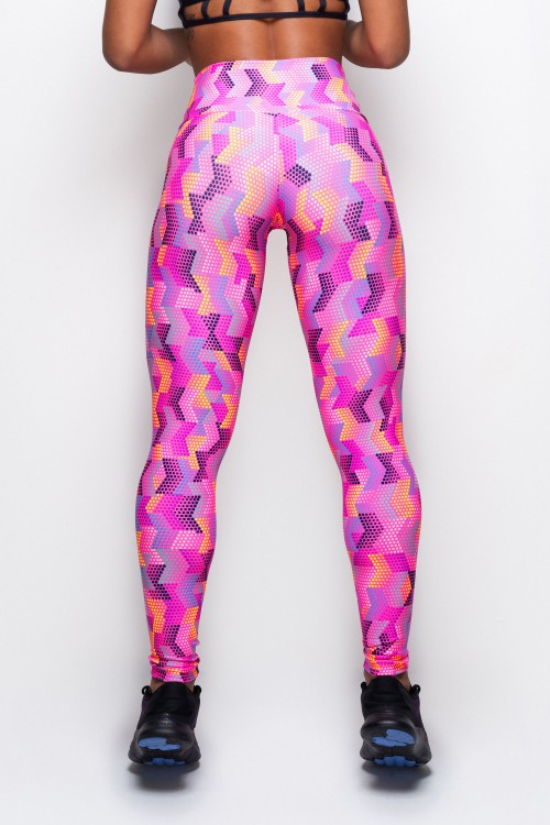 Calça Legging Feminina Estampada Wish