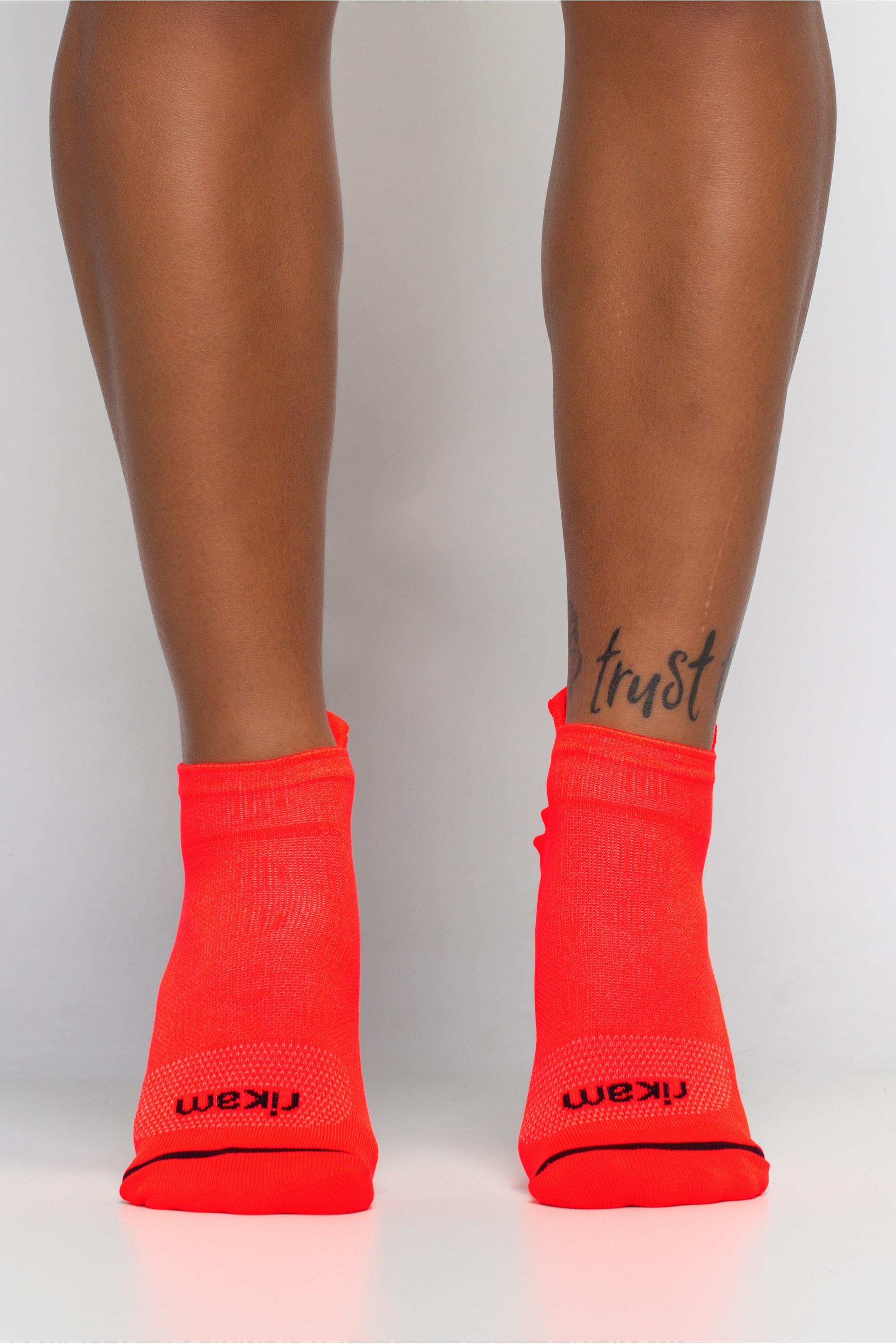 Meia Longa Orange Crosfit - Conforto E Estilo Para Seus Treinos