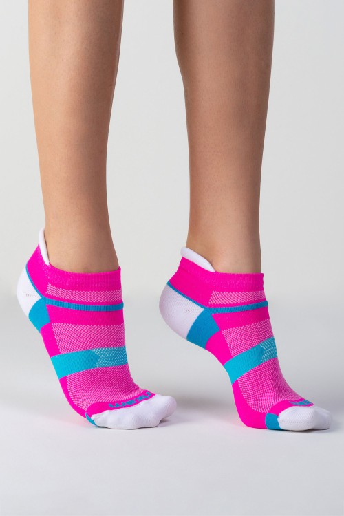 Meia Fitness Feminina Runner Rosa