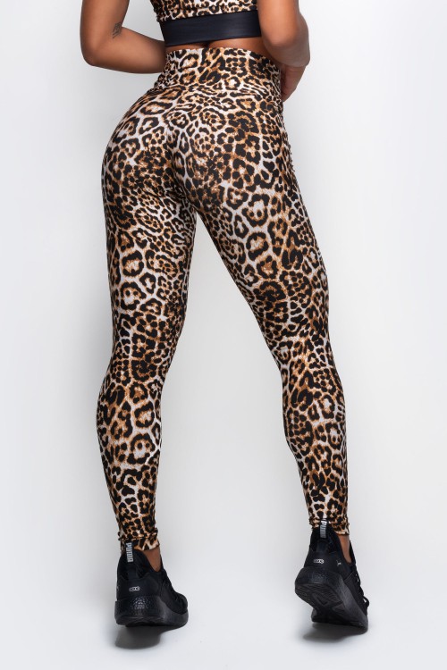 Calça Legging Feminina Estampada Jungle Fit