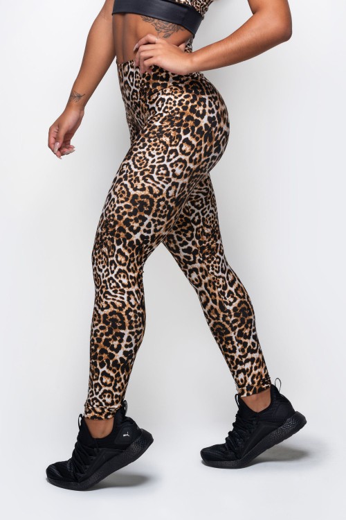 Calça Legging Feminina Estampada Jungle Fit