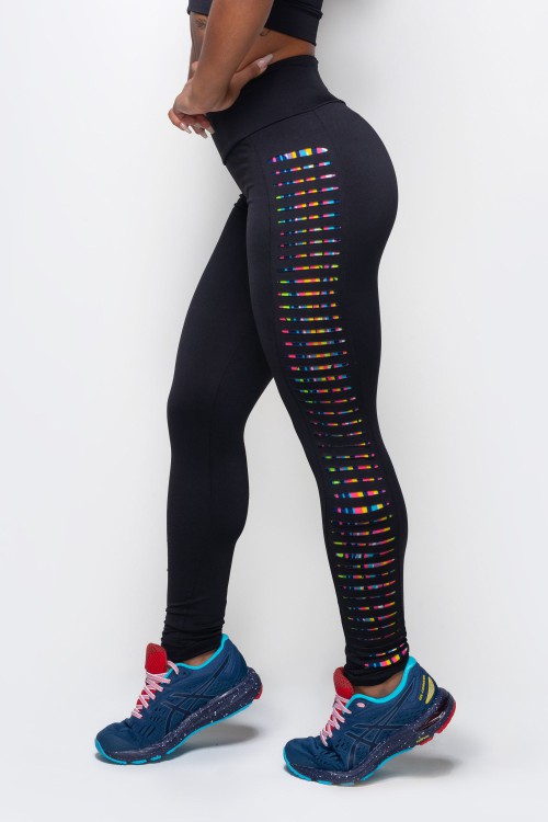 Calça Legging Feminina com recortes Alive