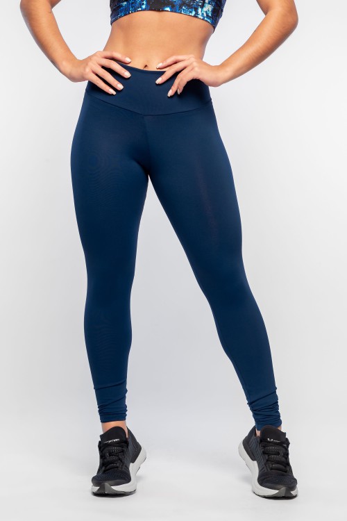 Calça Legging Feminina Azul Basics