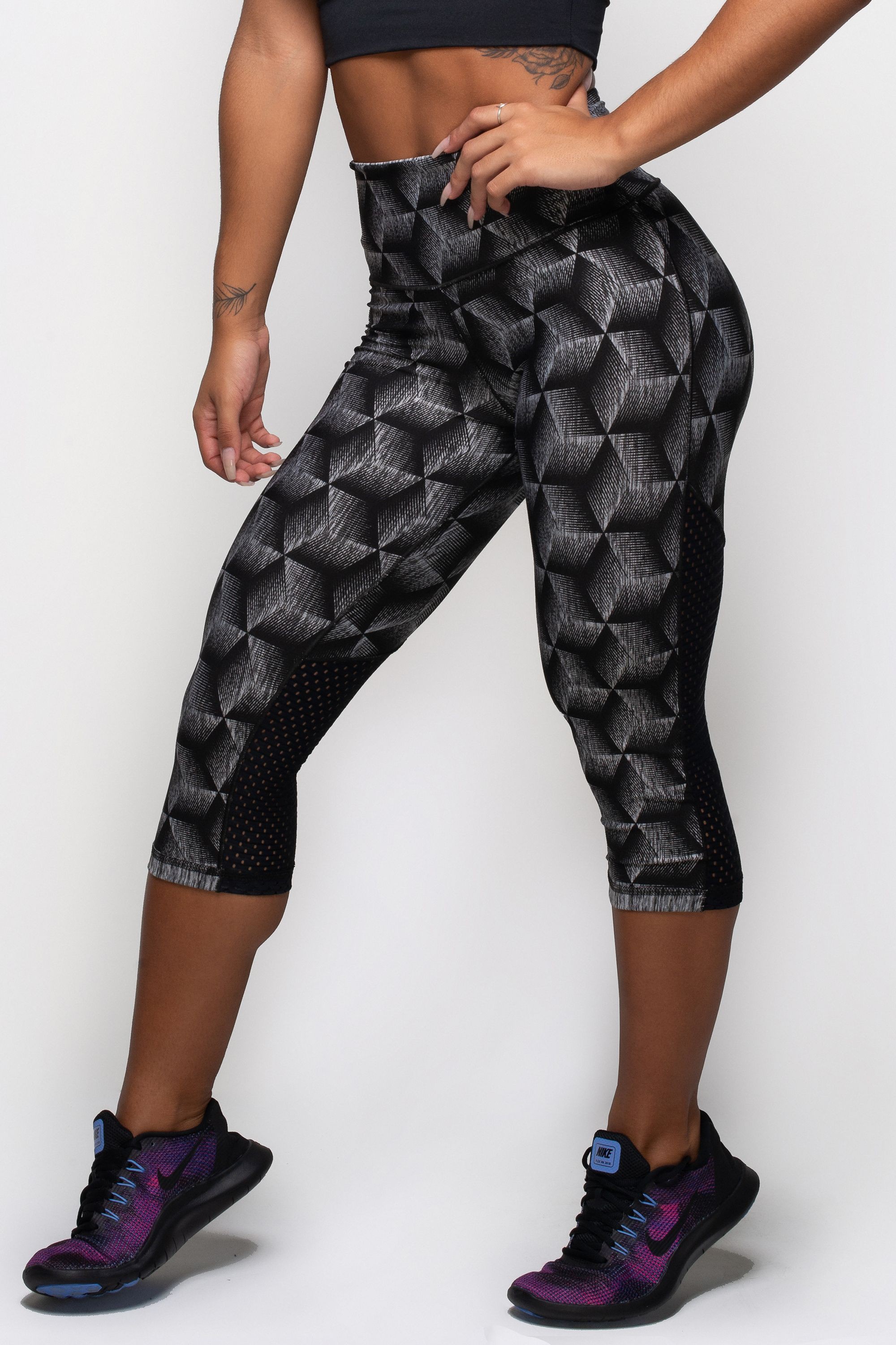 calça corsario feminina para academia