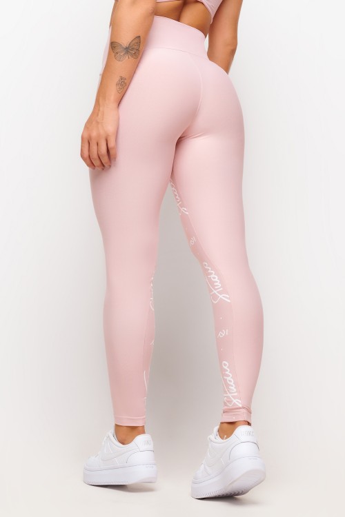 Calça Legging Rosê Soft Light Studio