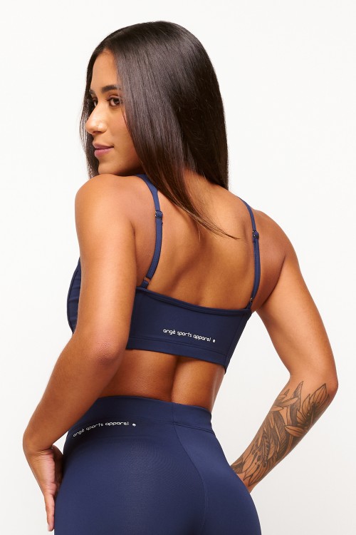 Top Azul Marinho Ace