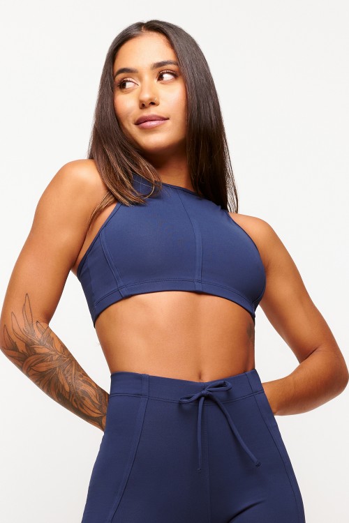 Top Azul Marinho Ace