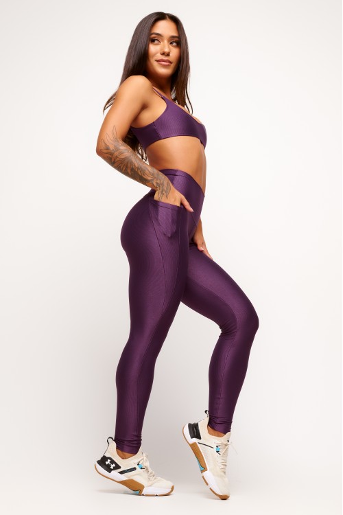 Calça Legging Grape com bolso Essence