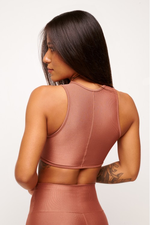 Top Bronze Cropped Essence