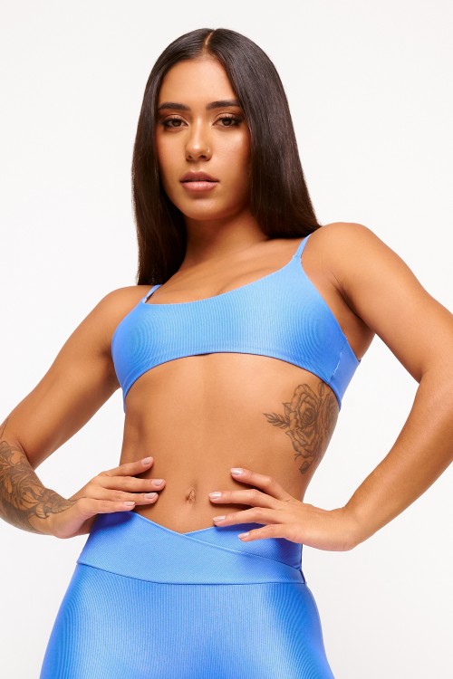 Top Ocean Fit com Decote Essence