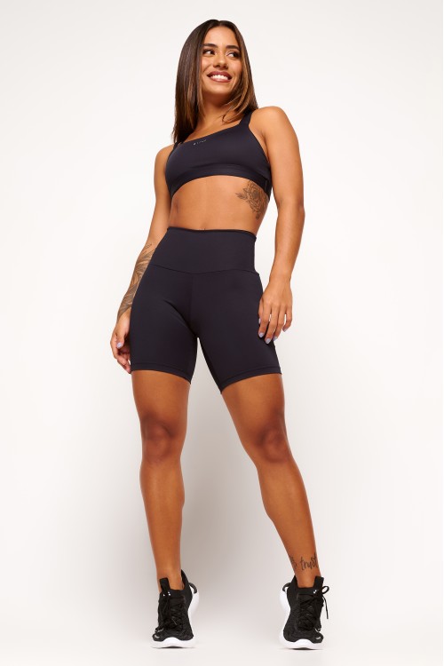 Bermuda Tech-Run Preta E-Run