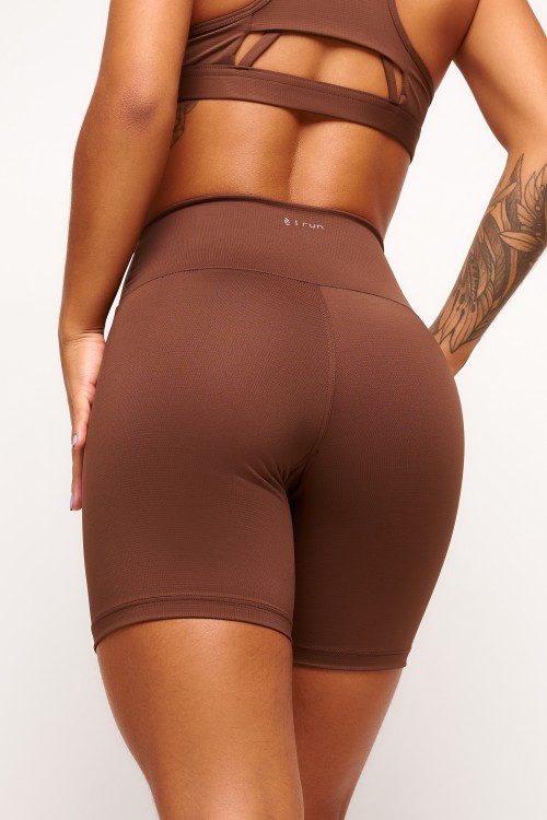 Bermuda Tech-Run Marrom E-Run