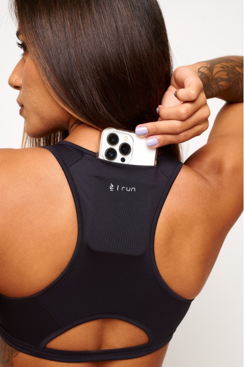 Top Tech-Run Preto E-Run