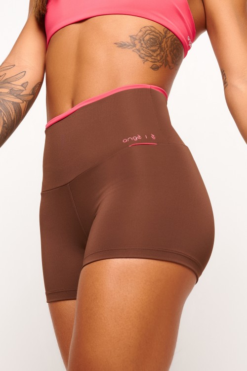 Short Marrom Angê Sports