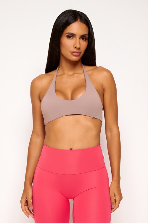 Top Nude Frente Única