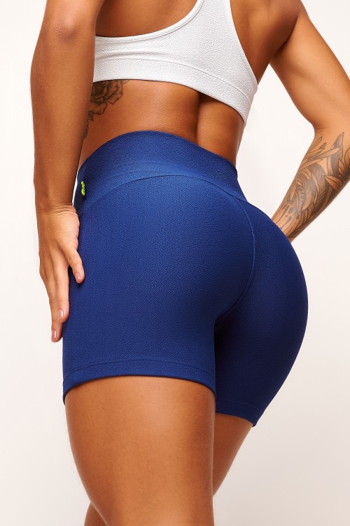 Short Marinho com Blackout Connection