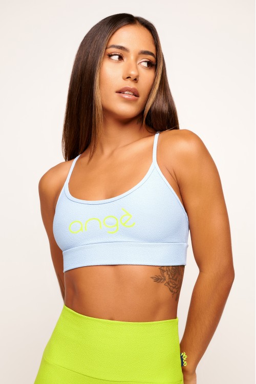 Top Azul com Blackout Synchrony
