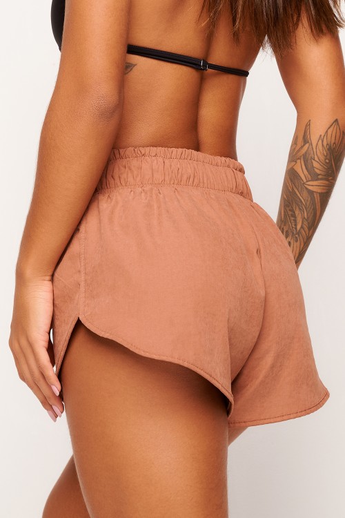 Short Marrom Drop Move